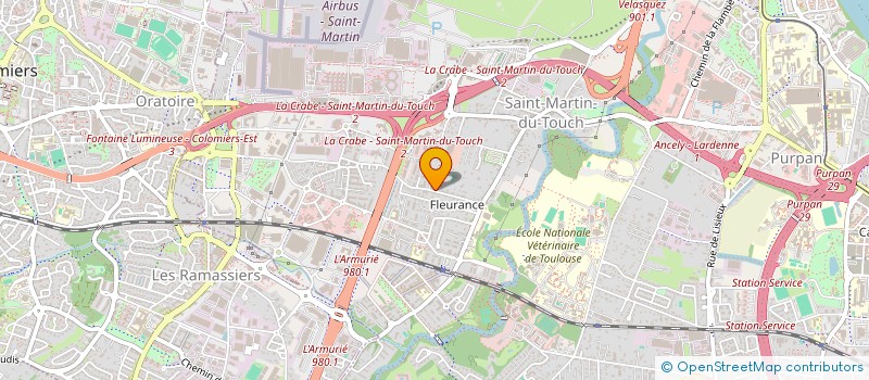 localisation de l'entreprise MONSIEUR THIBAUT ESCHENBRENNER  TOULOUSE