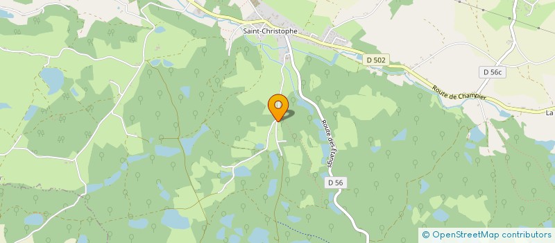 localisation de l'entreprise MONSIEUR THIBAUT FANGET  CHATONNAY