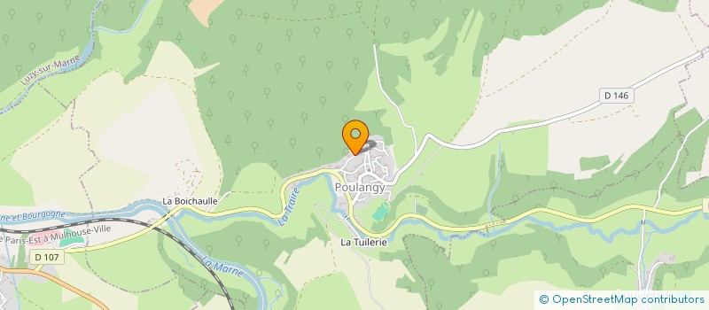 localisation de l'entreprise MONSIEUR THIBAUT FARINA à POULANGY