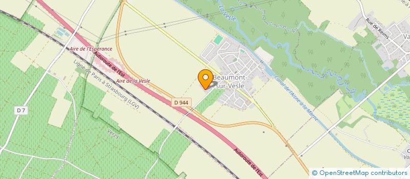 localisation de l'entreprise MONSIEUR THIBAUT FENAT  BEAUMONT-SUR-VESLE