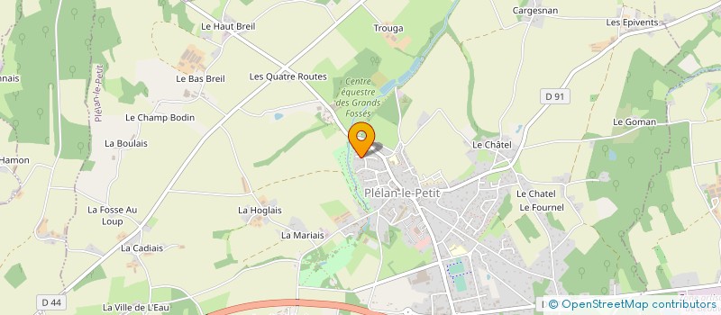 localisation de l'entreprise MONSIEUR THIBAUT FERRY à PLELAN-LE-PETIT