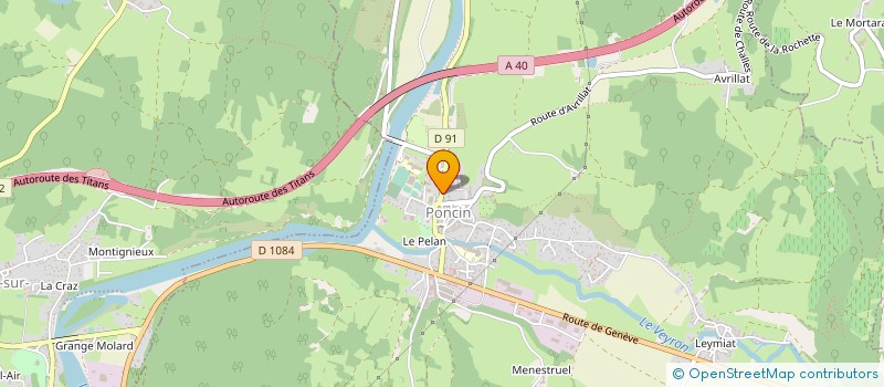 localisation de l'entreprise MONSIEUR THIBAUT FUSELLI  PONCIN