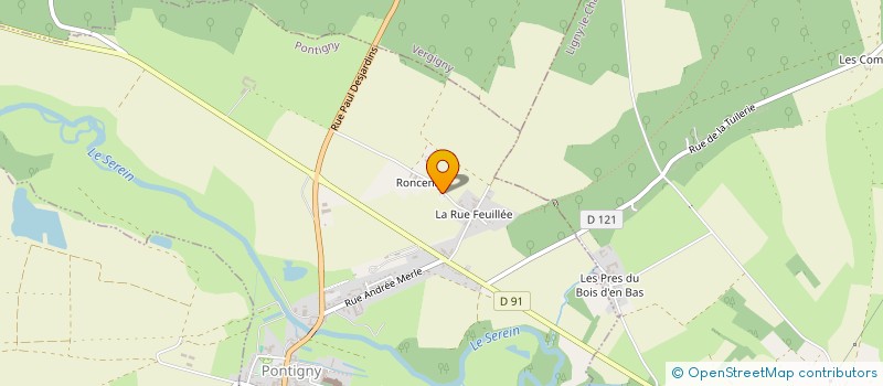 localisation de l'entreprise MONSIEUR THIBAUT GAGNEPAIN  BLEIGNY LE CARREAU