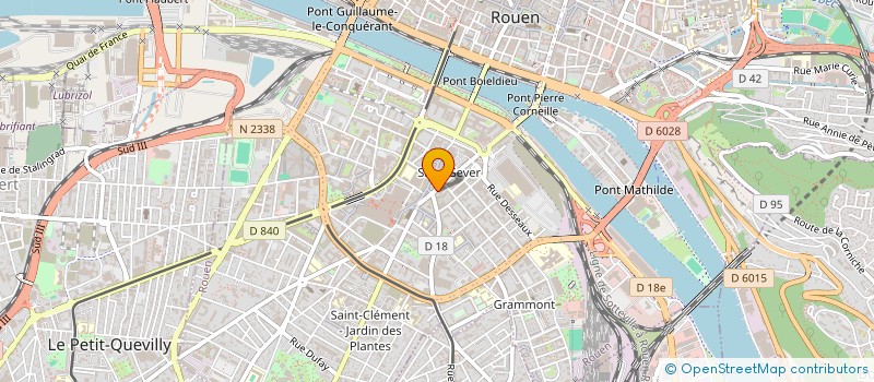 localisation de l'entreprise MONSIEUR THIBAUT GALLAIS  ROUEN