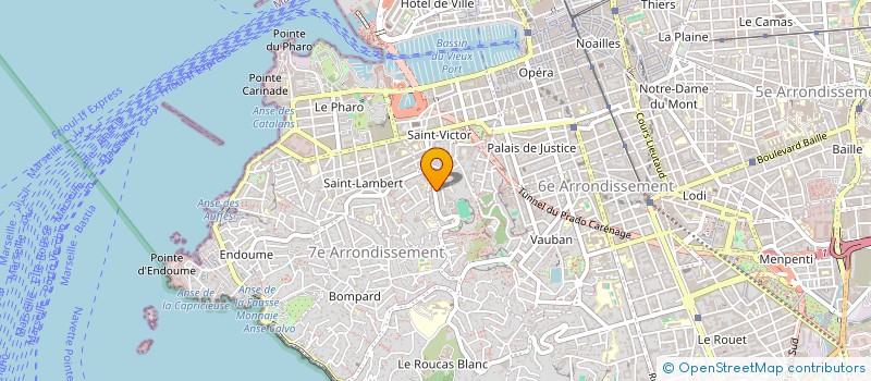 localisation de l'entreprise MONSIEUR THIBAUT GARENQ à MARSEILLE