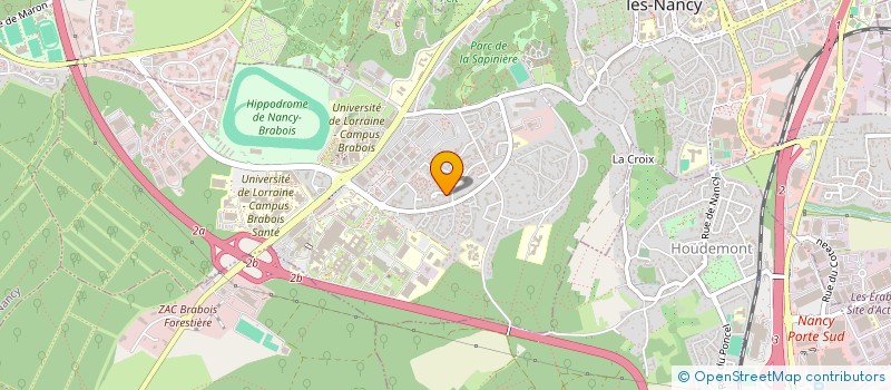 localisation de l'entreprise MONSIEUR THIBAUT GARNIER  VANDUVRE-LES-NANCY