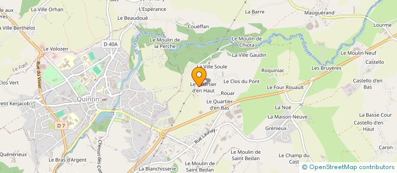 localisation de l'entreprise MONSIEUR THIBAUT GAVARD  SAINT-BRANDAN