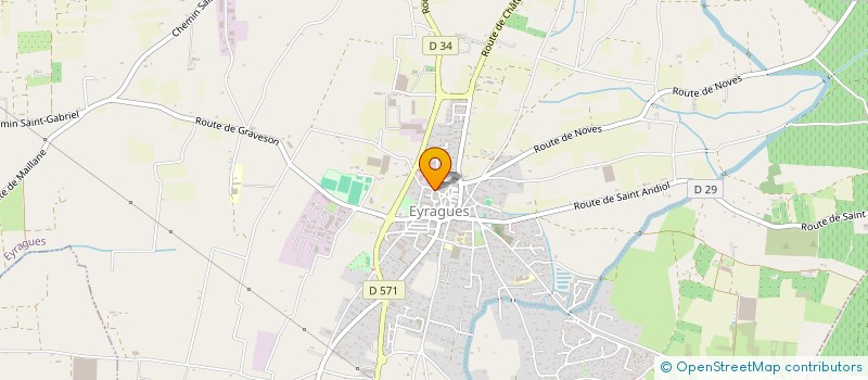 localisation de l'entreprise MONSIEUR THIBAUT GELADE  EYRAGUES