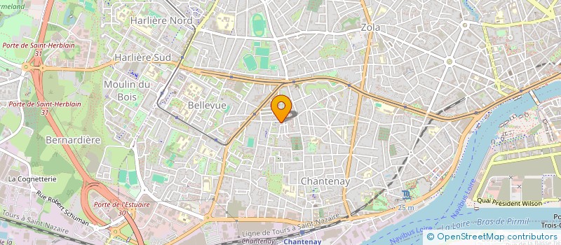 localisation de l'entreprise MONSIEUR THIBAUT GOGUET à NANTES