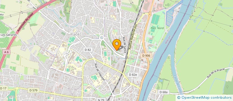 localisation de l'entreprise MONSIEUR THIBAUT GONZALEZ  MACON