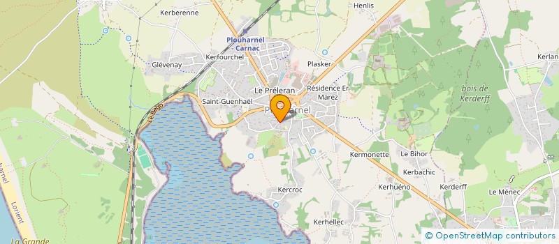 localisation de l'entreprise MONSIEUR THIBAUT GRANDJEAN à PLOUHARNEL