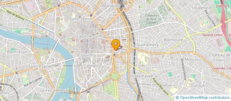 localisation de l'entreprise MONSIEUR THIBAUT GUIRAUD à TOULOUSE