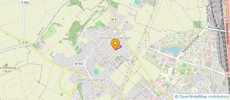 localisation de l'entreprise MONSIEUR THIBAUT GUMBEL  MITTELHAUSBERGEN