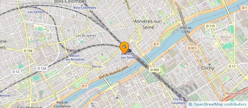 localisation de l'entreprise MONSIEUR THIBAUT HENRY à ASNIERES-SUR-SEINE
