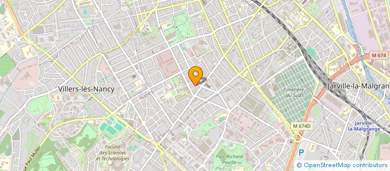 localisation de l'entreprise MONSIEUR THIBAUT HERGA  NANCY