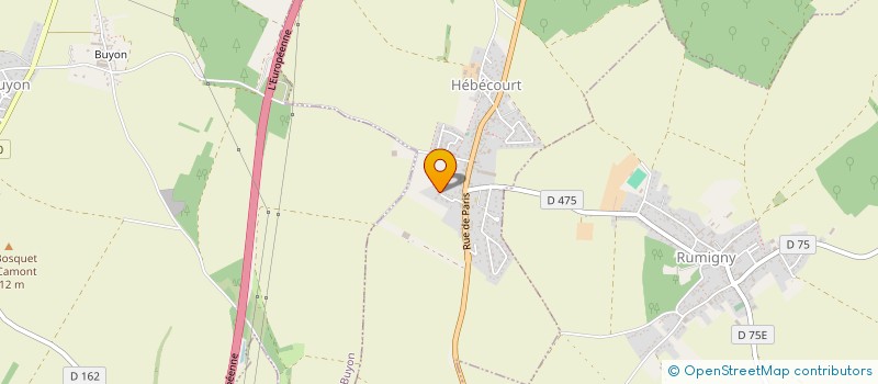 localisation de l'entreprise MONSIEUR THIBAUT HESDIN  SALOUEL