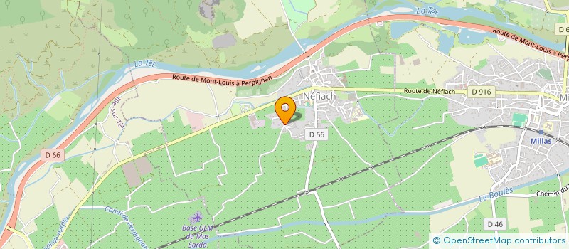 localisation de l'entreprise MONSIEUR THIBAUT HOSTALLIER  NEFIACH