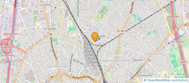 localisation de l'entreprise MONSIEUR THIBAUT ITURRA  TOULOUSE