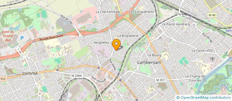 localisation de l'entreprise MONSIEUR THIBAUT JACQUES à LAMBERSART