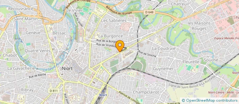 localisation de l'entreprise MONSIEUR THIBAUT JAILLET à NIORT