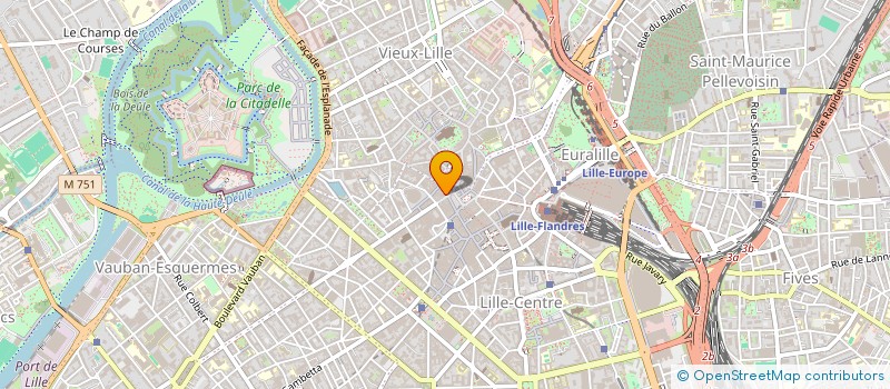 localisation de l'entreprise MONSIEUR THIBAUT JARDRY  LILLE