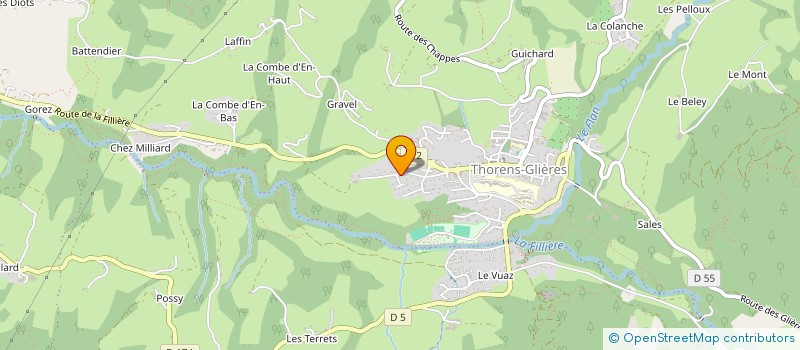 localisation de l'entreprise MONSIEUR THIBAUT JOBARD  FILLIERE