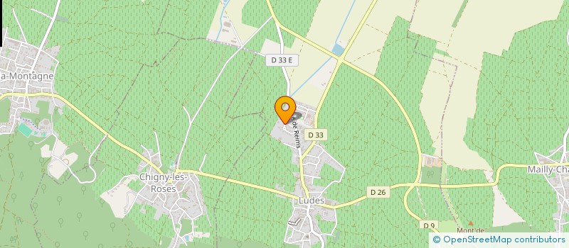 localisation de l'entreprise MONSIEUR THIBAUT JOBART  LUDES