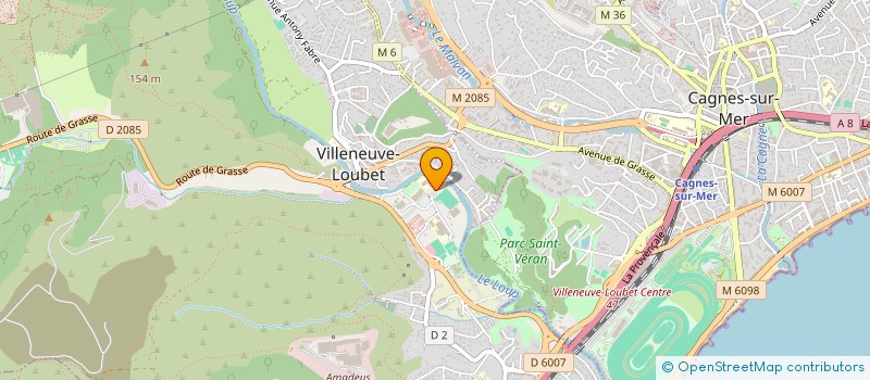 localisation de l'entreprise MONSIEUR THIBAUT JOLY à VILLENEUVE-LOUBET