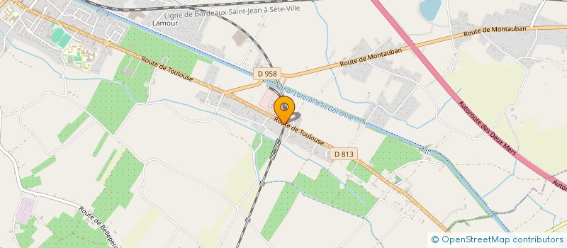 localisation de l'entreprise MONSIEUR THIBAUT KRAHENBUHL  CASTELSARRASIN