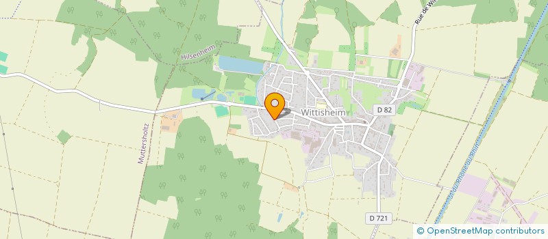 localisation de l'entreprise MONSIEUR THIBAUT KRUMB  WITTISHEIM