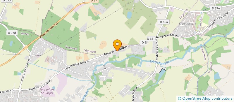 localisation de l'entreprise MONSIEUR THIBAUT LAGUERRE  FONTENILLES