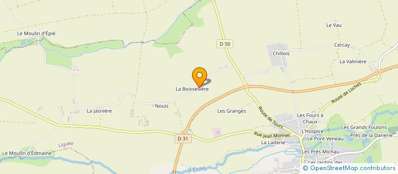 localisation de l'entreprise MONSIEUR THIBAUT LAHITTE à LIGUEIL
