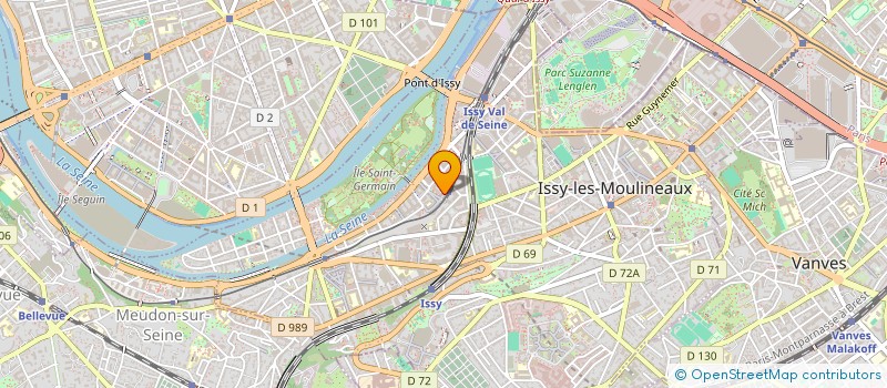localisation de l'entreprise MONSIEUR THIBAUT LALLEMENT à ISSY-LES-MOULINEAUX