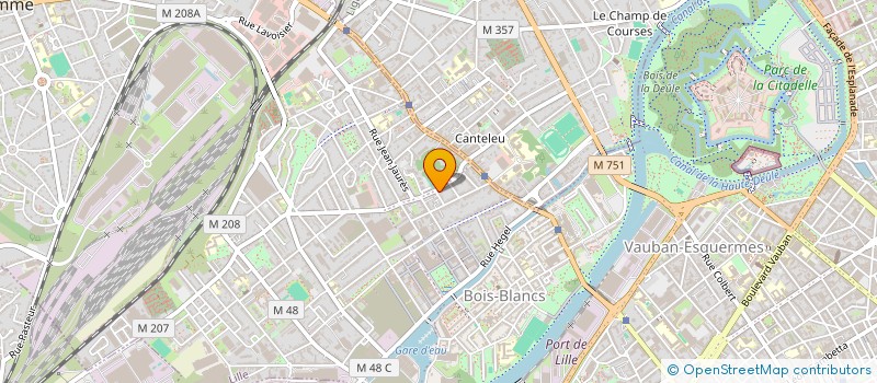 localisation de l'entreprise MONSIEUR THIBAUT LAMBLIN à LILLE