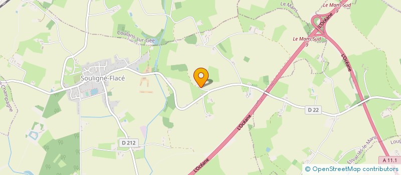 localisation de l'entreprise MONSIEUR THIBAUT LANOE  LOUPLANDE