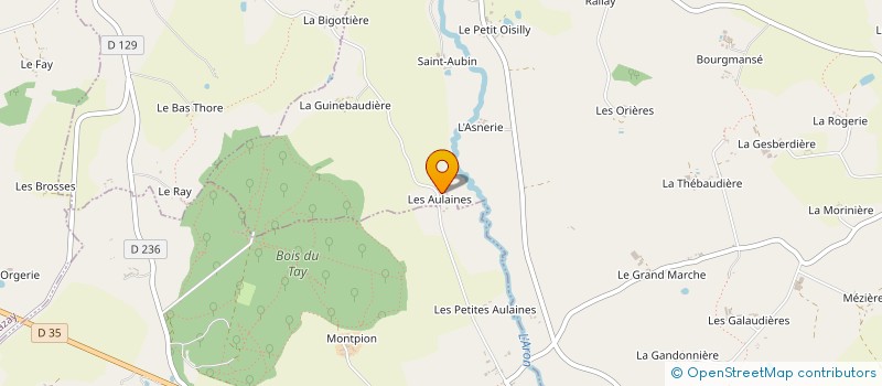 localisation de l'entreprise MONSIEUR THIBAUT LAUNAY à HAMBERS