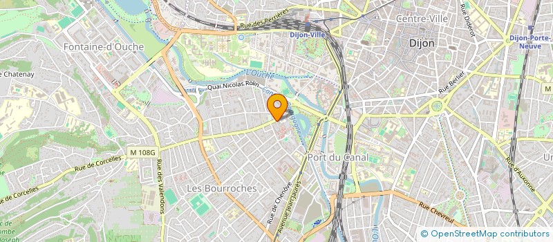 localisation de l'entreprise MONSIEUR THIBAUT LAVIER à DIJON