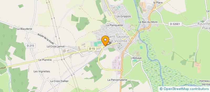 localisation de l'entreprise MONSIEUR THIBAUT LECHEVALLIER  SAINT-SAUVEUR-LE-VICOMTE