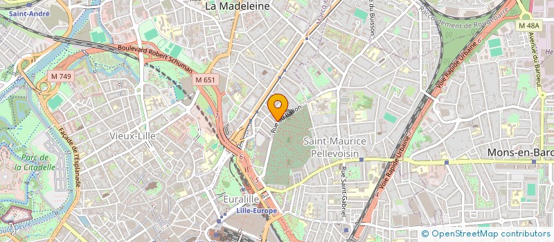 localisation de l'entreprise MONSIEUR THIBAUT LECLERCQ à LA MADELEINE