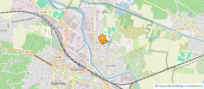 localisation de l'entreprise MONSIEUR THIBAUT LEFEVRE  MAGENTA