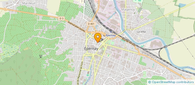 localisation de l'entreprise MONSIEUR THIBAUT LEMAIRE à EPERNAY