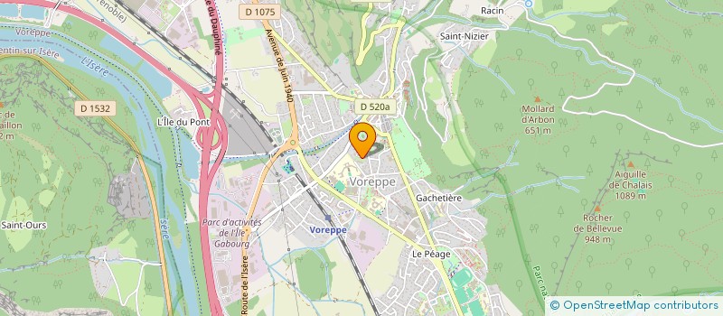 localisation de l'entreprise MONSIEUR THIBAUT LEO  VOREPPE