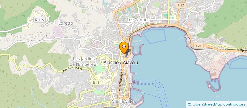 localisation de l'entreprise MONSIEUR THIBAUT LERICHE à AJACCIO