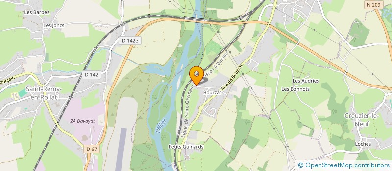 localisation de l'entreprise MONSIEUR THIBAUT LONGERE  SAINT-GERMAIN-DES-FOSSES