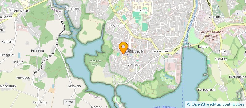 localisation de l'entreprise MONSIEUR THIBAUT LOUVEL à VANNES