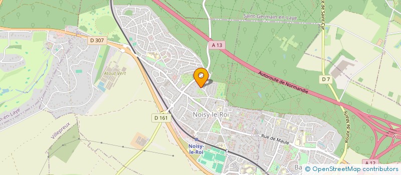 localisation de l'entreprise MONSIEUR THIBAUT LOUVIGNY  NOISY-LE-ROI