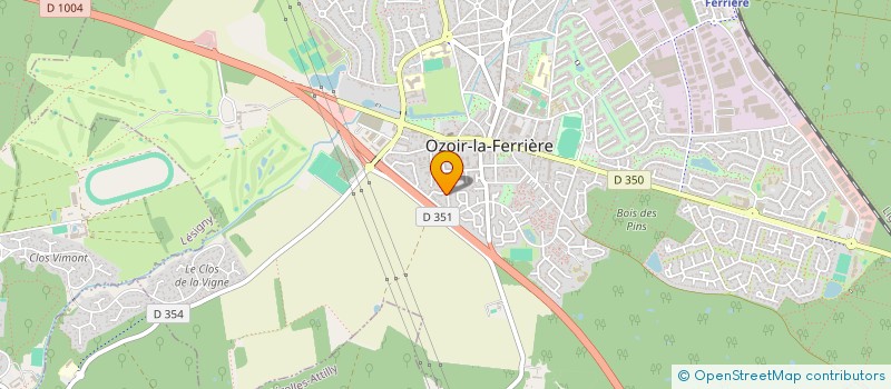 localisation de l'entreprise MONSIEUR THIBAUT MAINNEVRET  OZOIR-LA-FERRIERE