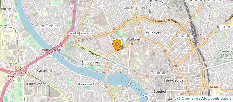 localisation de l'entreprise MONSIEUR THIBAUT MARCERON à TOULOUSE