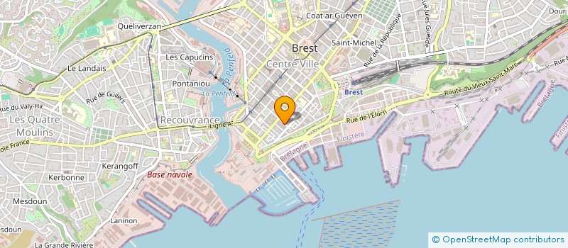 localisation de l'entreprise MONSIEUR THIBAUT MARECHAL à BREST