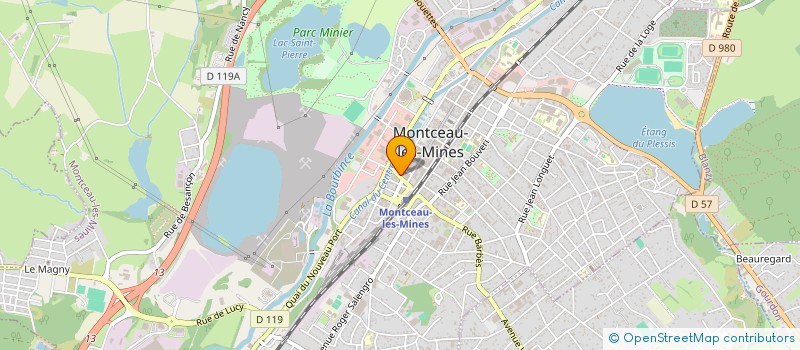 localisation de l'entreprise MONSIEUR THIBAUT MARGUERON à MONTCEAU-LES-MINES